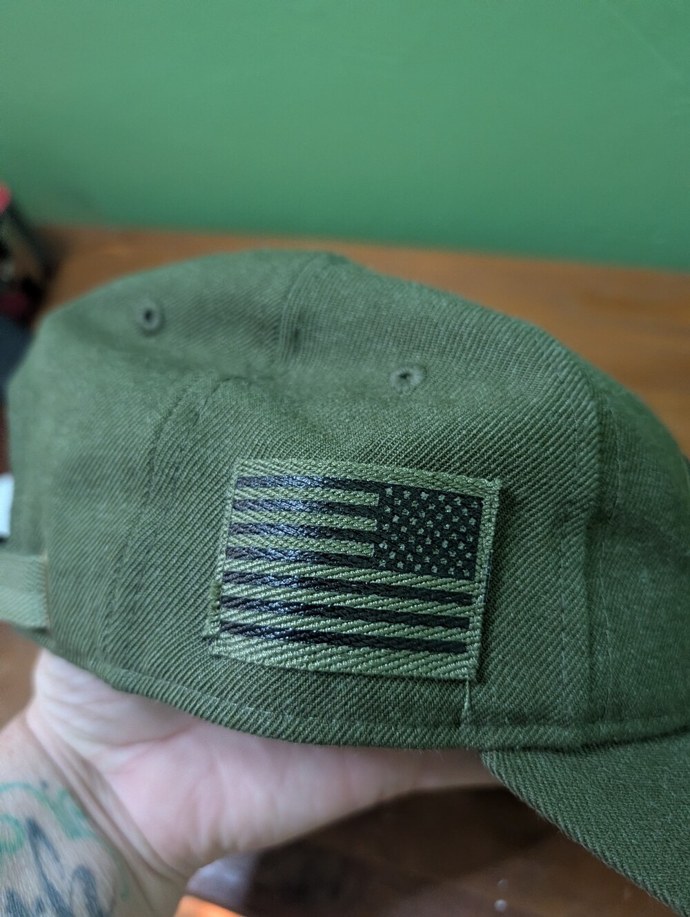🏈New Era 49ers 9TWENTY Salute to Service Olive Hat NWT Unisex - Picture 5 of 11